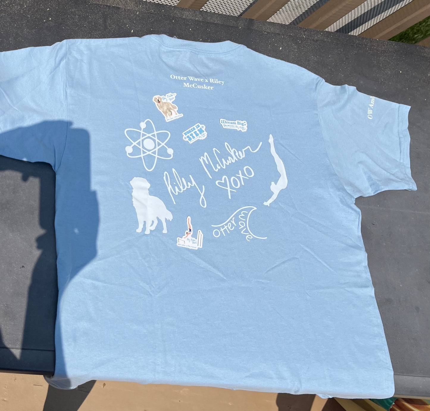 “Dream big” T-shirt Riley McCusker x Otter Wave