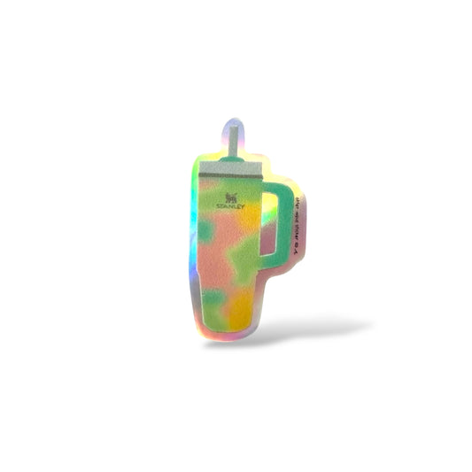Pastel tie dye Stanley