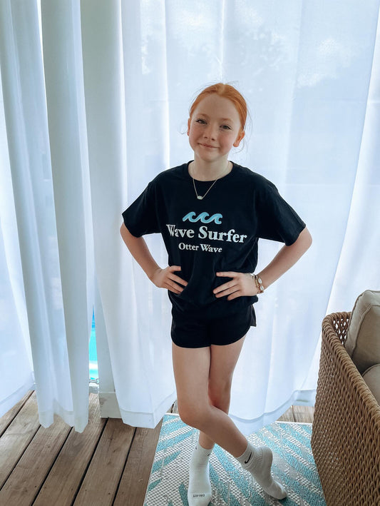Wave surfer shirt